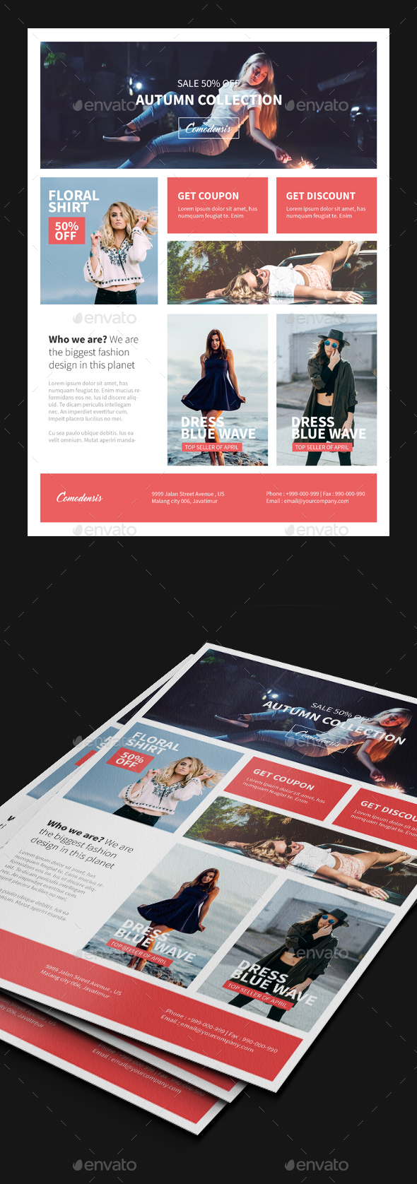 Fashion Sale Promotion Flyer - Commerce Flyers