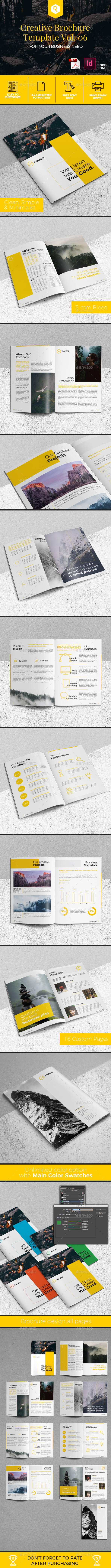 Creative Brochure Template Vol. 06 - Corporate Brochures