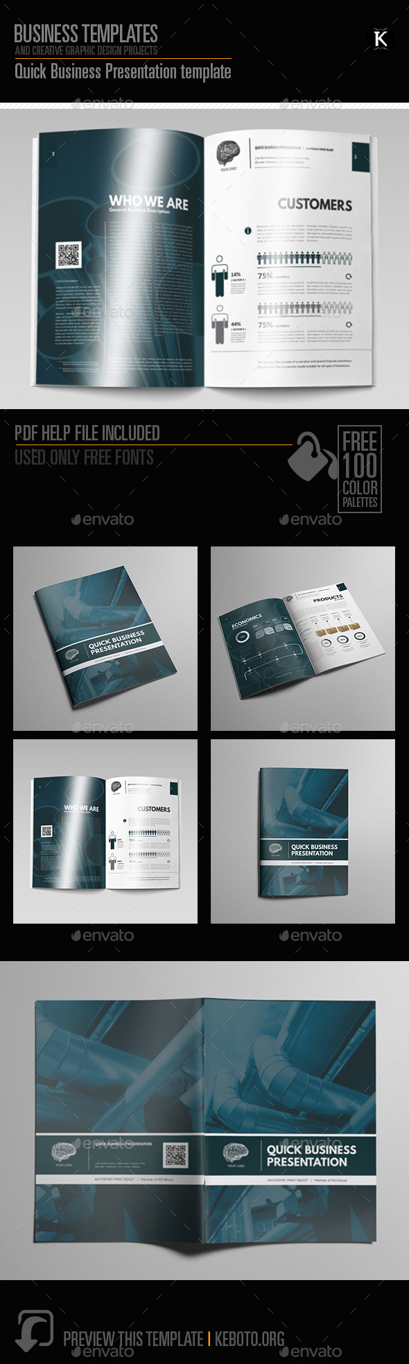 Quick Business Presentation Template - Miscellaneous Print Templates