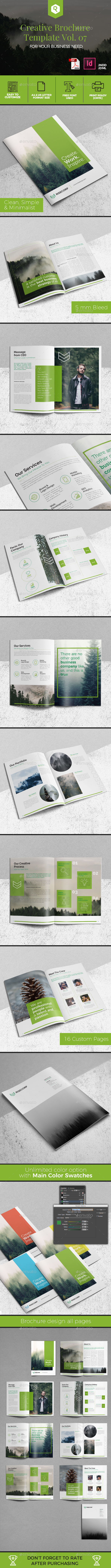 Creative Brochure Template Vol. 07 - Corporate Brochures
