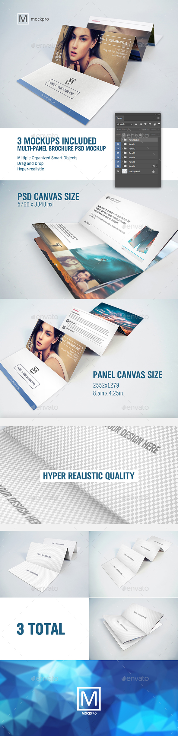 6 panel brochure