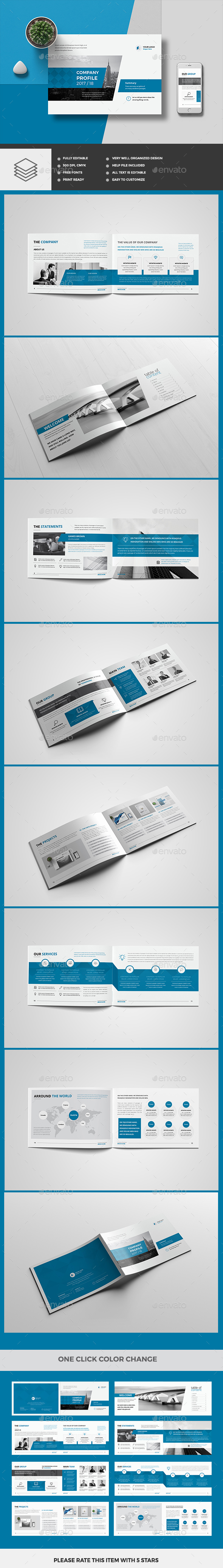 Company Profile 16 Pages - Corporate Brochures