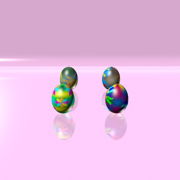 Easter Eggs Set - 3Docean 1951527