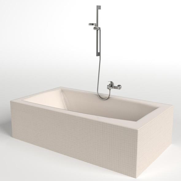 Bathtub 1 - 3DOcean Item for Sale