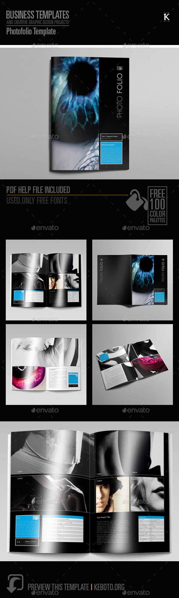Photofolio Template - Miscellaneous Print Templates