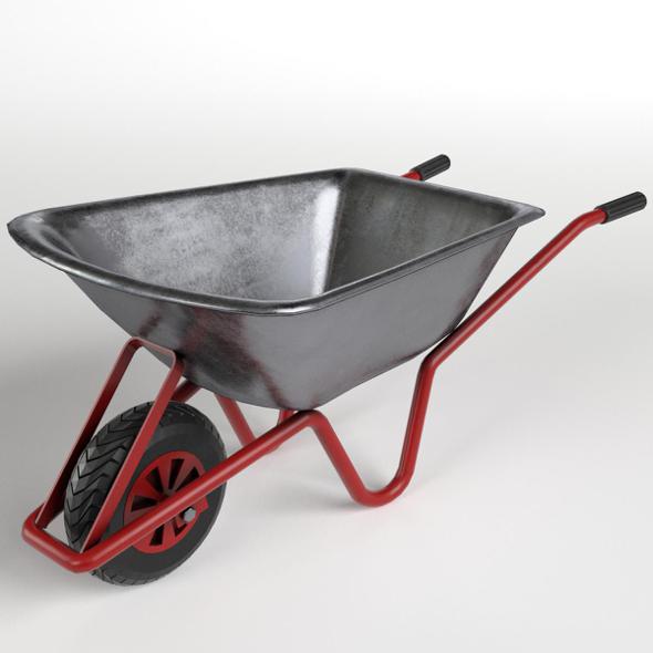 Wheelbarrow 2 - 3DOcean Item for Sale
