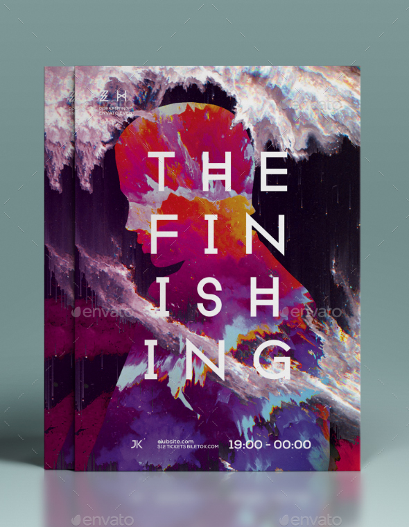 The Finishing Flyer Template - Clubs & Parties Events