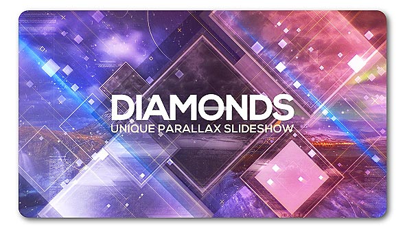 Diamonds Unique Parallax - VideoHive 19934958