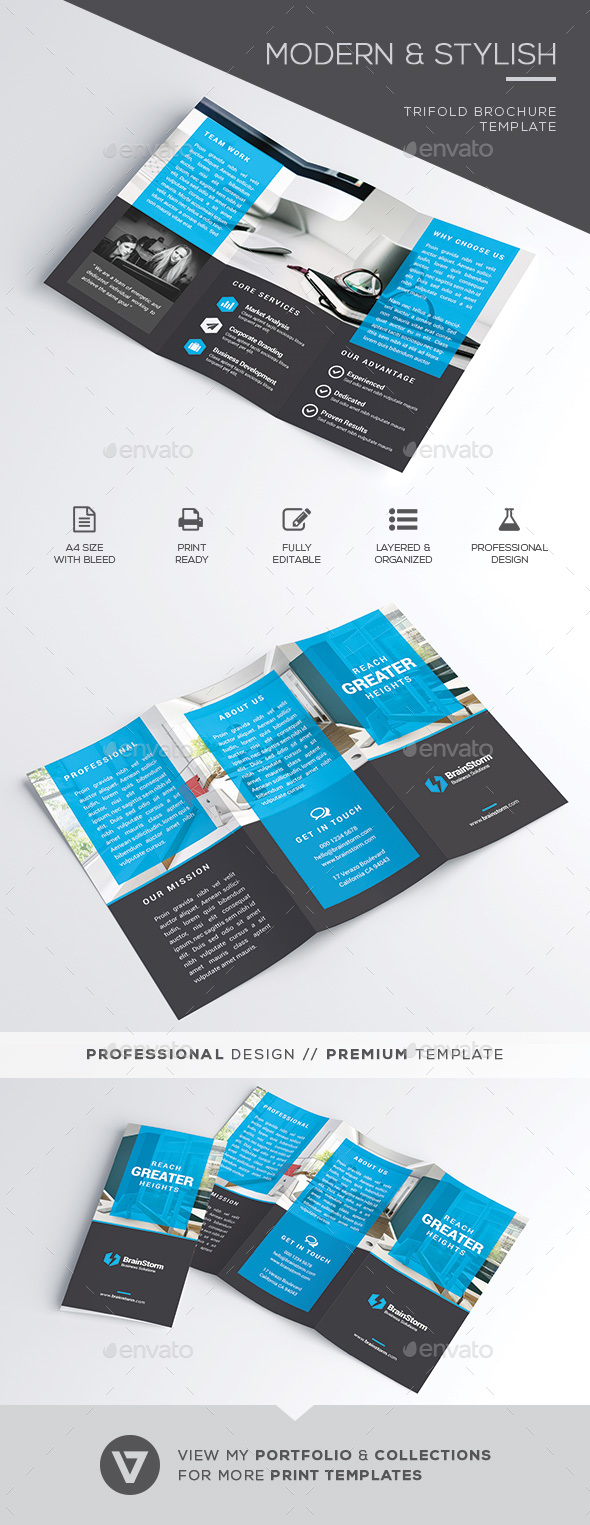Trifold Brochure - Corporate Brochures