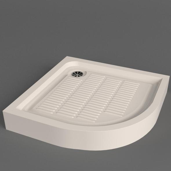 Shower Tray - 3DOcean Item for Sale