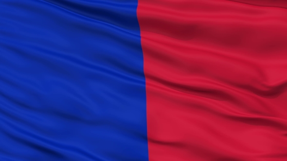 Paris City  Waving Flag alt