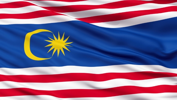 Kuala Lumpur City  Waving Flag alt