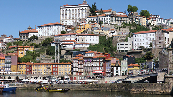 Old Porto City at Sunny Day, Portugal