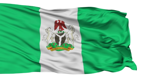 Abuja City Isolated Waving Flag alt
