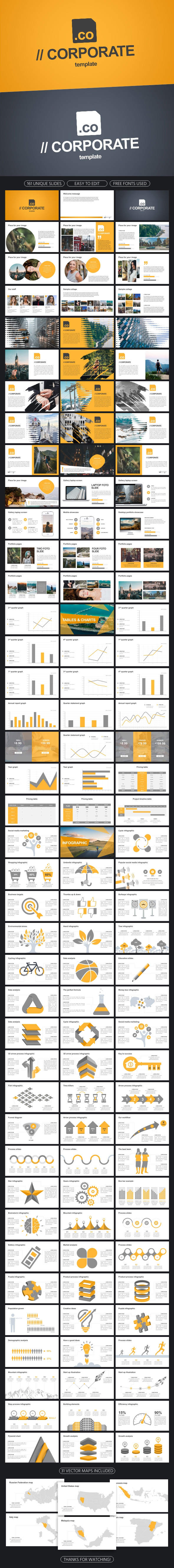 Corporate Powerpoint Template - Business PowerPoint Templates