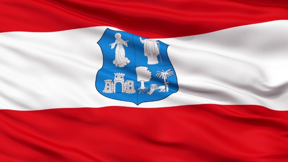 Asunction City  Waving Flag alt