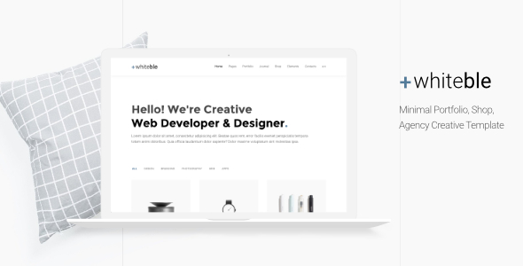 Whiteble - Minimal - ThemeForest 19938762