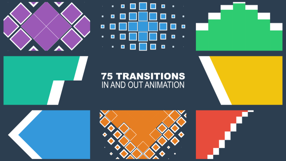75 Transitions Pack - VideoHive 19939331