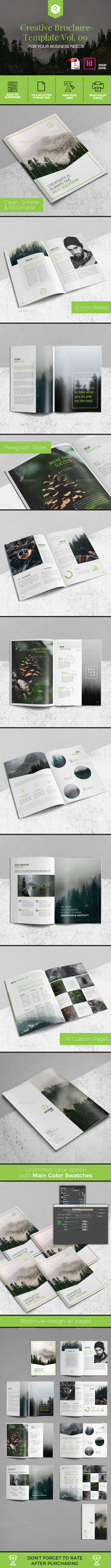 Creative Brochure Template Vol. 09 - Corporate Brochures