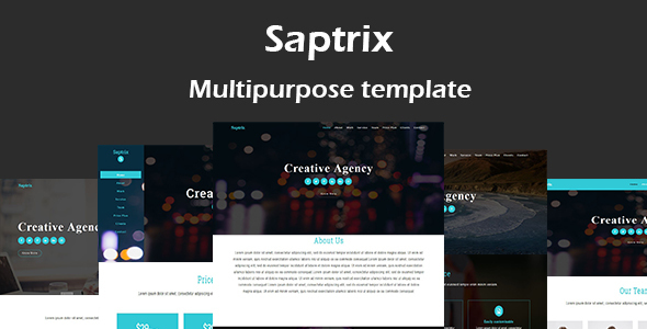 Saptrix-Multipurpose HTML5 Responsive - ThemeForest 19562377