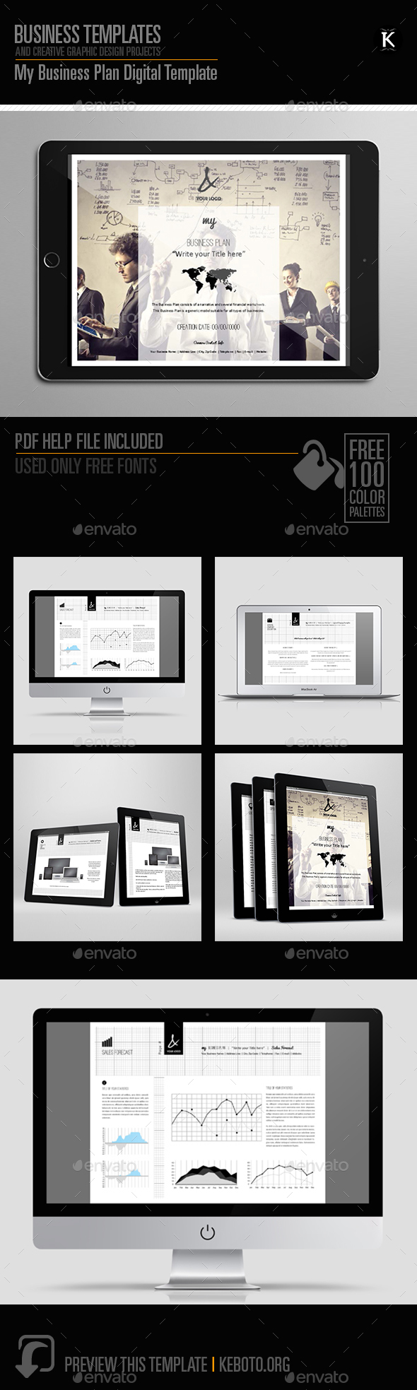 My Business Plan Digital Template - ePublishing
