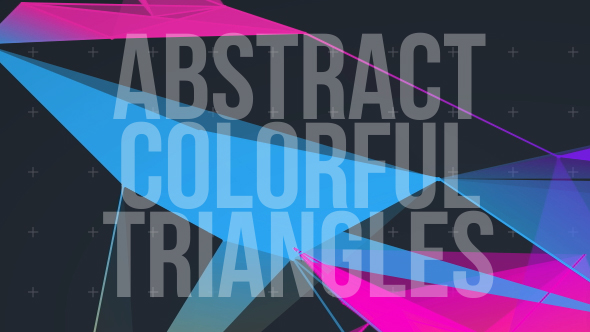 Abstract Colorful Triangle V2