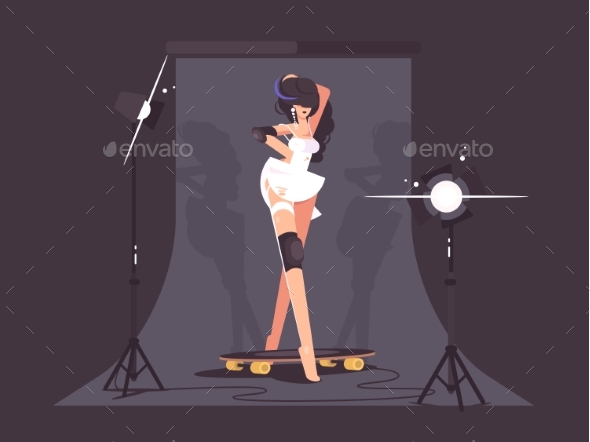 Fashion Model - People Characters