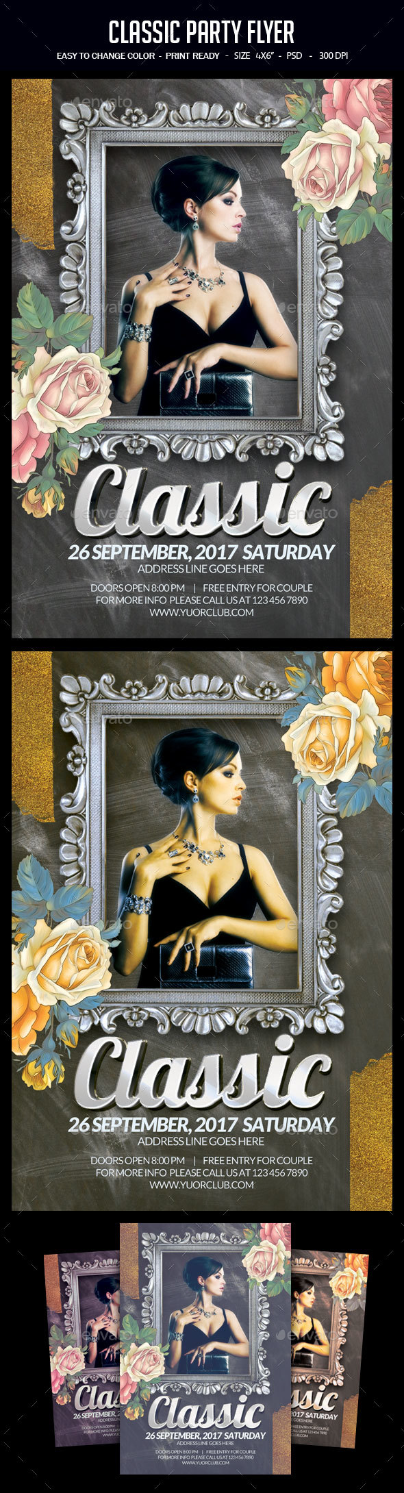 Classic Party Flyer - Clubs & Parties Events