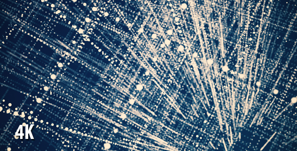 Abstract Particle Grid Blue Background alt