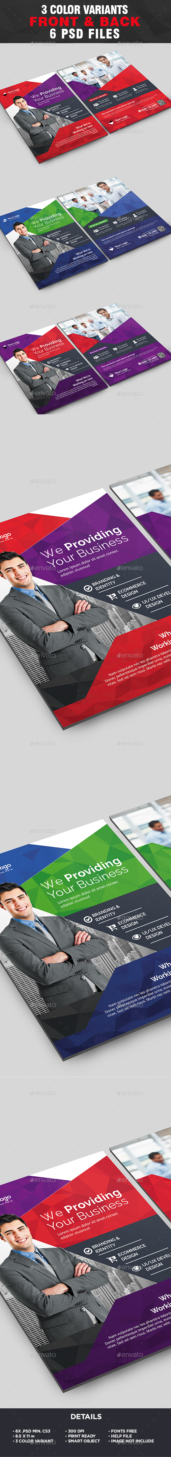 Corporate Flyer Template - Business Flyer Template - Corporate Flyers