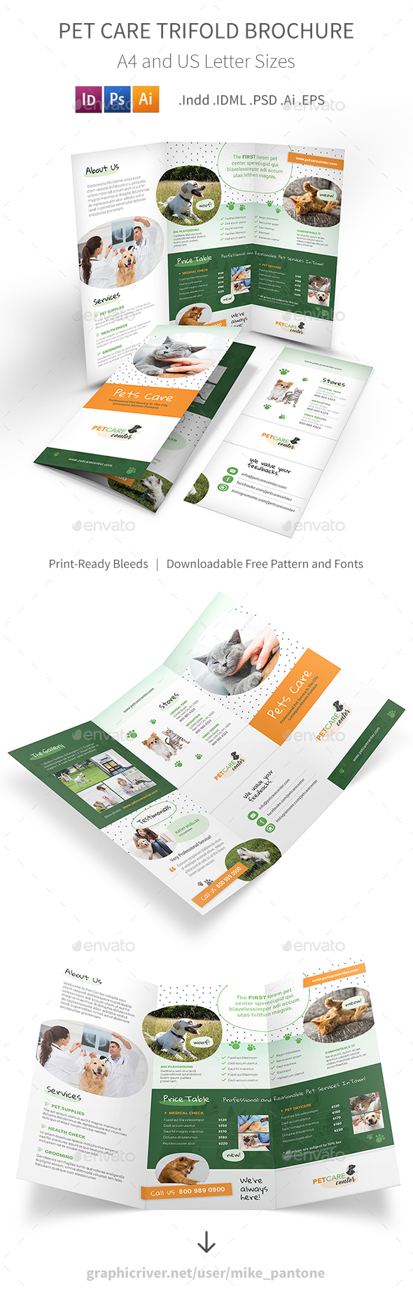 tri fold brochure price