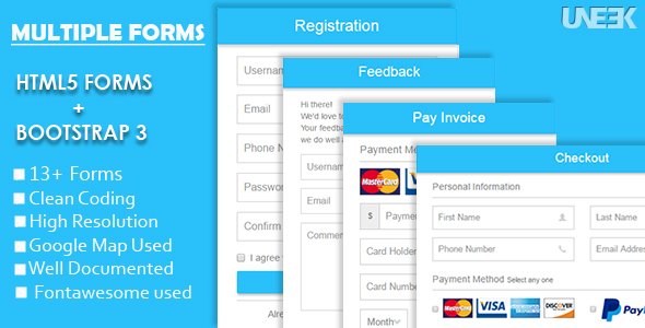Responsive HTML5 Forms with Bootstrap 3