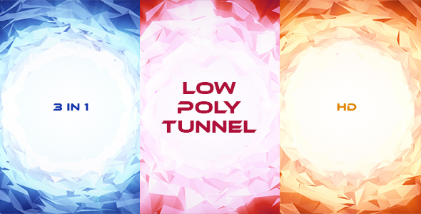 Low Poly Tunnel