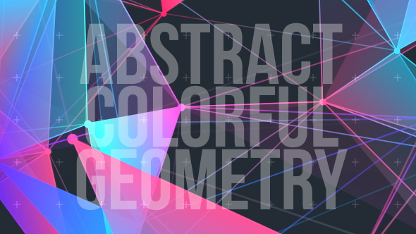 Abstract Colorful Triangle Geometry V5