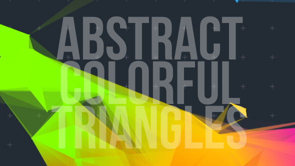 Abstract Colorful Triangle Geometry V6