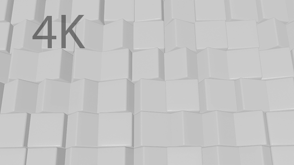 White Cubes 4k