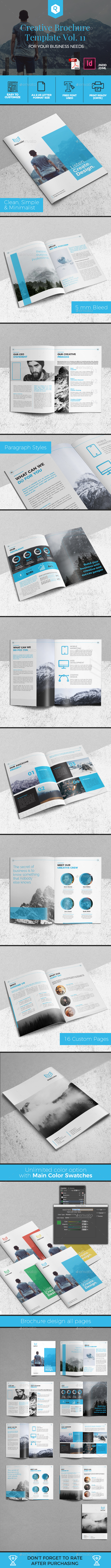 Creative Brochure Template Vol. 11 - Corporate Brochures