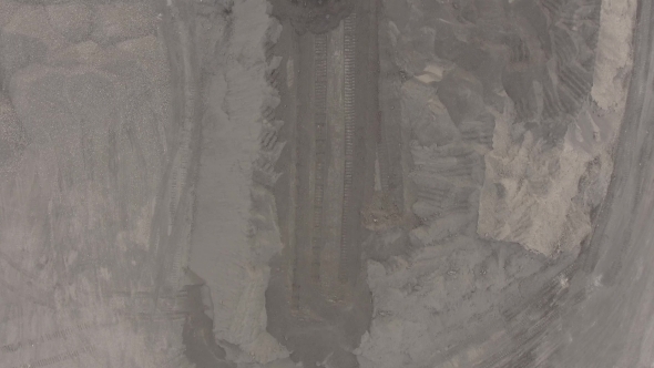 Machine for Mechanical Sorting of Bulk Materials Into Fractions Rumble Used To Disperse Materials