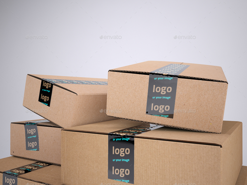 Download Shipping Packaging Tape Mock Up By Sanchi477 Graphicriver