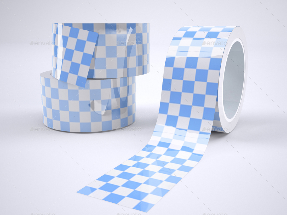 Download Shipping Packaging Tape Mock Up By Sanchi477 Graphicriver 3D SVG Files Ideas | SVG, Paper Crafts, SVG File