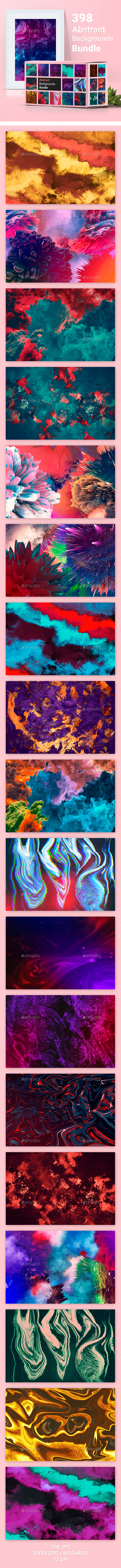 398 Abstract Backgrounds Bundle - Abstract Backgrounds