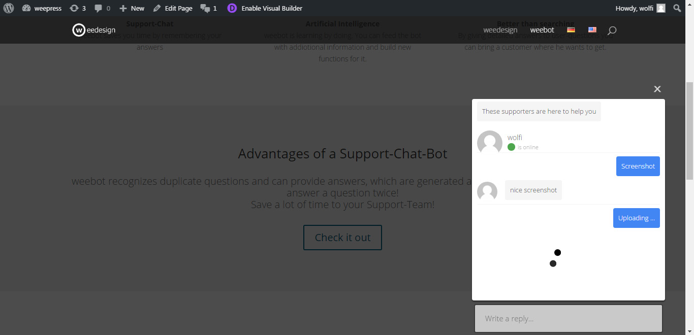 Live Chat - Support-Chat for WordPress with AI