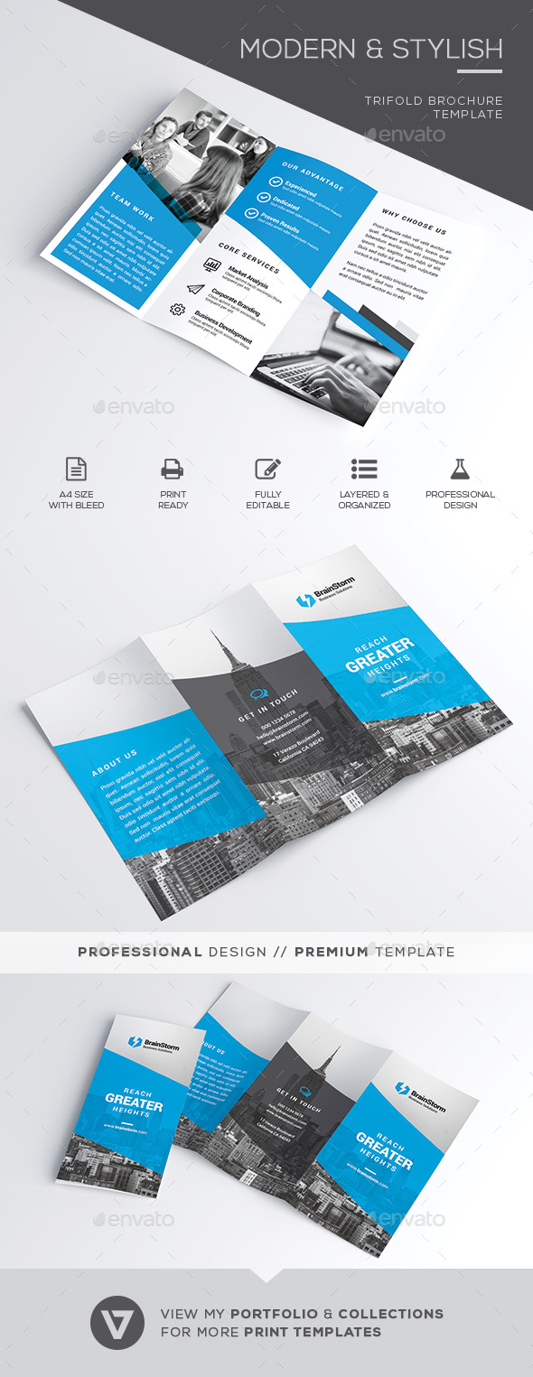 Trifold Brochure - Corporate Brochures