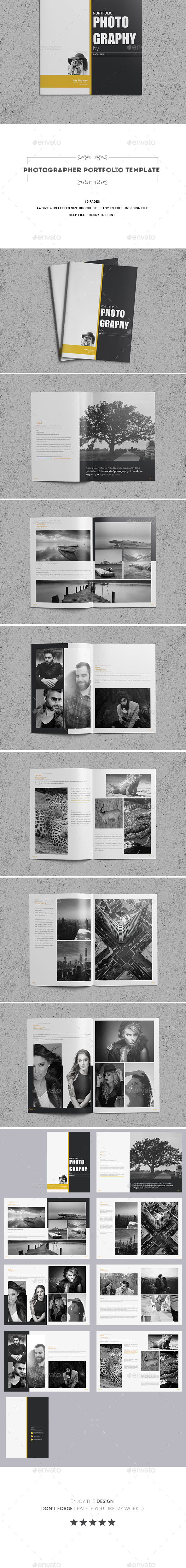 Photographer Portfolio - Portfolio Brochures