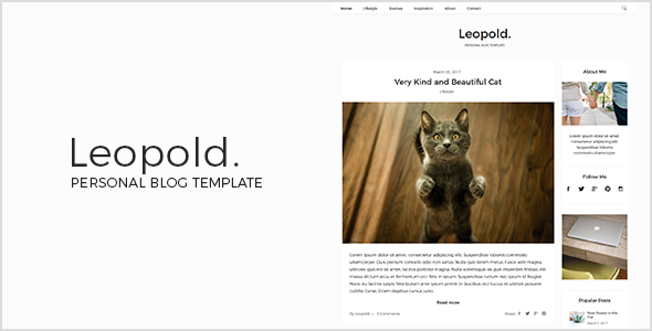 Leopold - Personal - ThemeForest 19881494