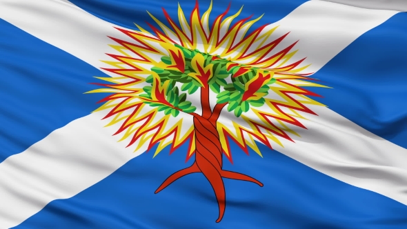 Church of Scotland Religious  Waving Flag alt