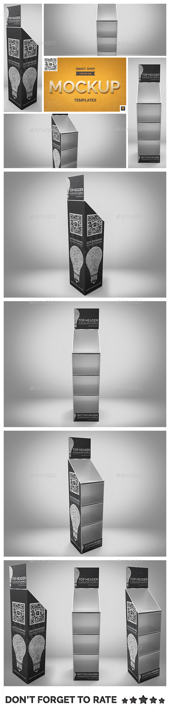 Download Promotional Store Shelf Stand Mockup by shockymocky | GraphicRiver