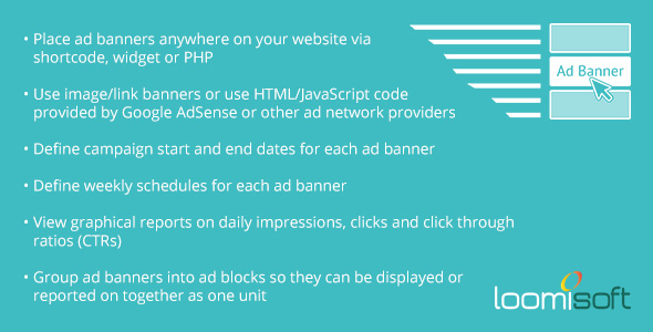 Advertising Banner Manager by Loomisoft - CodeCanyon Item for Sale