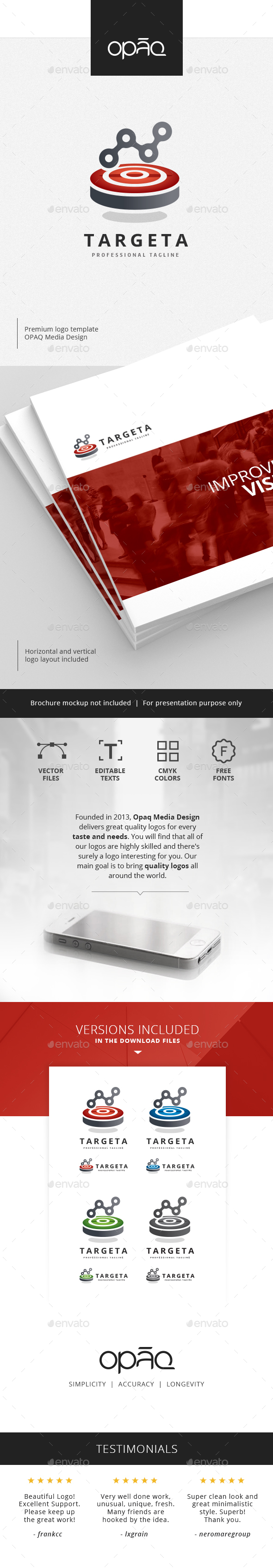 Goal Target Yield Logo - Symbols Logo Templates
