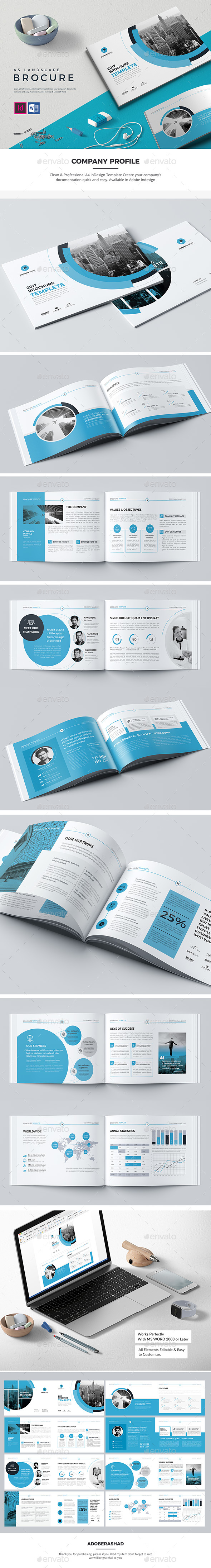 Co Landscape Brochure 16 Pages - Corporate Brochures